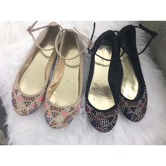 Super cute jeweled flats - Picture 1 of 4